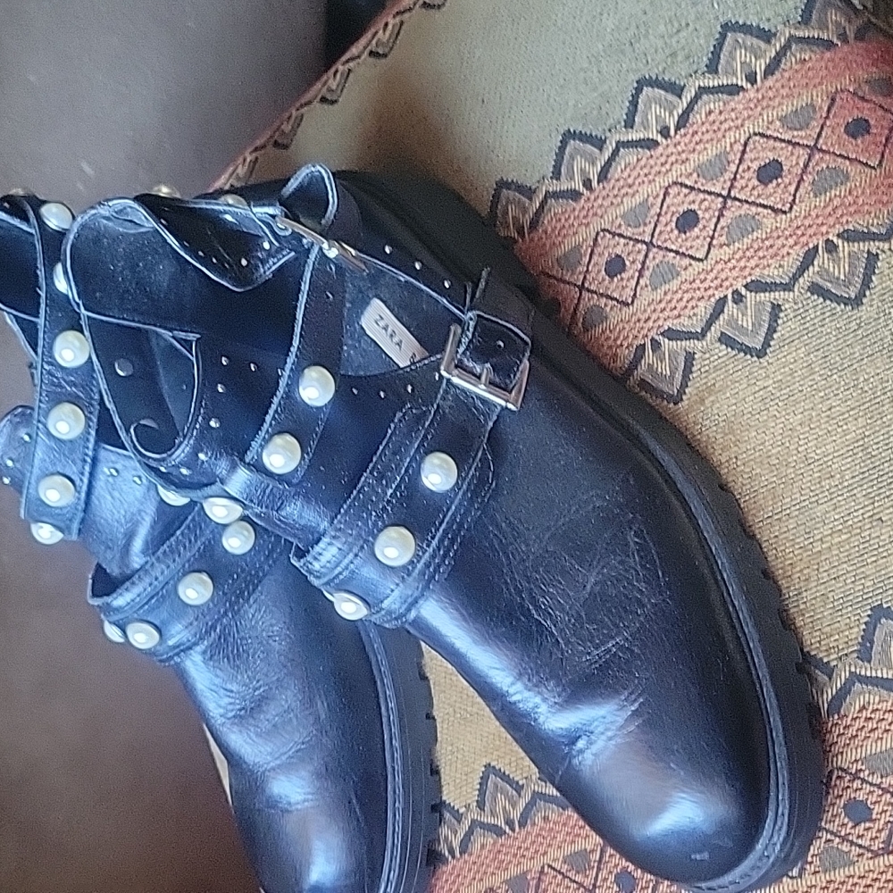 Zara Basic Booties - image 4